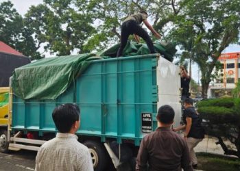 Polda Jambi Ungkap Perdagangan Pupuk Urea Bersubsidi Ilegal, Empat Tersangka dan 7,35 Ton Barang Bukti Diamankan