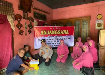 Wujud Kepedulian Polri, Polsek Pauh Gelar Bakti Religi, Bakti Kesehatan, dan Bakti Sosial Sambut Hari Bhayangkara ke-80