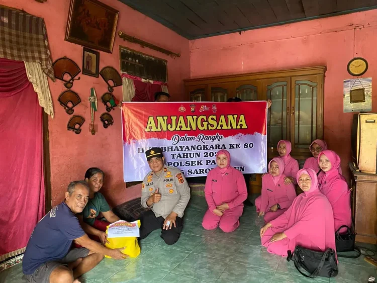 Wujud Kepedulian Polri, Polsek Pauh Gelar Bakti Religi, Bakti Kesehatan, dan Bakti Sosial Sambut Hari Bhayangkara ke-80