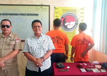 Satresnarkoba Polres Batang Hari Ungkap Peredaran Sabu di Muara Bulian, Dua Terduga Pelaku Diamankan