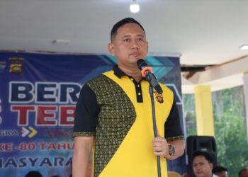 Semangat Hari Bhayangkara ke-80, Polres Tebo Perkuat Sinergi Lewat Olahraga Bersama