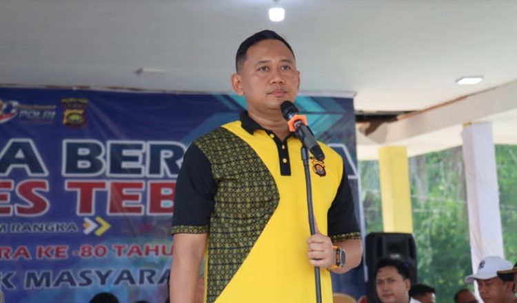 Semangat Hari Bhayangkara ke-80, Polres Tebo Perkuat Sinergi Lewat Olahraga Bersama