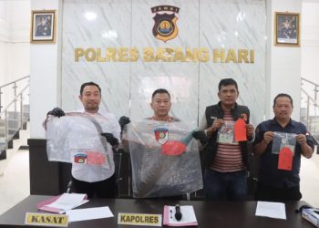 Polres Batang Hari Ringkus Dua Pelaku Curas, Kapolres Tegaskan Tak Ada Ruang bagi Pelaku Kriminal dan Geng Motor