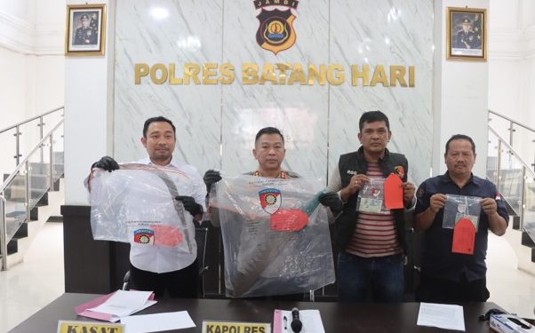 Polres Batang Hari Ringkus Dua Pelaku Curas, Kapolres Tegaskan Tak Ada Ruang bagi Pelaku Kriminal dan Geng Motor
