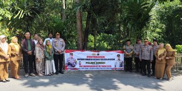 Polres Kerinci Resmikan Bantuan Instalasi Air Bersih untuk Warga Desa Sungai Jernih Tingkatkan Kesejahteraan Warga