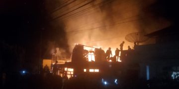 Rumah Orang Tua Mantan Pj Bupati Kerinci Terbakar