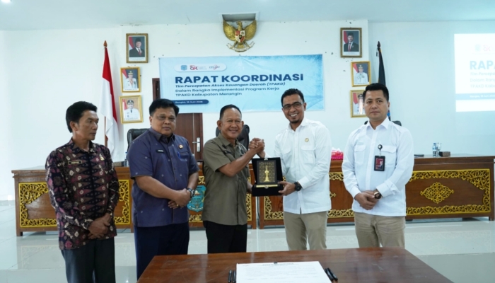 Pengusaha Lokal Dapat Bantuan Modal, Pemkab Merangin dan OJK Teken Komitmen Bersama TPAKD 2026
