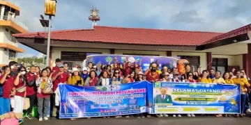 Tiba di Manokwari, Kontingen Jambi Siap Berkompetisi di Ajang Pesparawi Nasional XIV