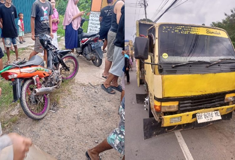 Warga Talang Bakung Tewas Terlindas Truk yang Dibawa Pelajar di Desa Tangkit
