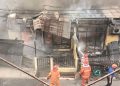 Asrama Polisi di Belakang Mapolda Jambi Terbakar, Delapan Rumah Hangus