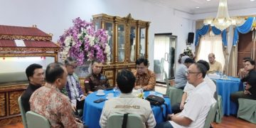 Pemkab Merangin Gelar Diskusi Bersama Tim Pra-Revalidasi Kawasan Geopark