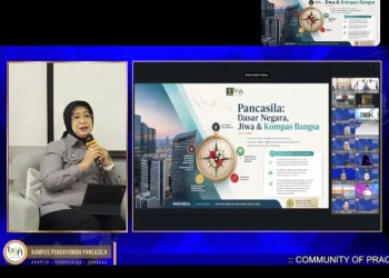 Kakanwil Kemenkum Jambi Ikuti Penguatan Kompetensi ASN Berbasis Nilai Pancasila