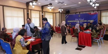 Kanwil Kemenkum Jambi Gelar CKG, Deteksi Dini Penyakit dan Skrining HPV untuk Pegawai