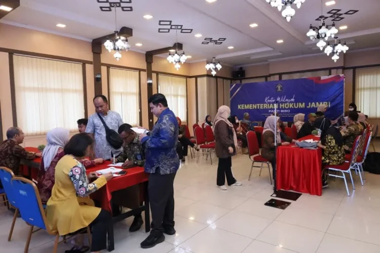 Kanwil Kemenkum Jambi Gelar CKG, Deteksi Dini Penyakit dan Skrining HPV untuk Pegawai
