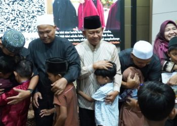 Tangis Haru di Muharram Fest: Pemkab Merangin Santuni 150 Anak Yatim