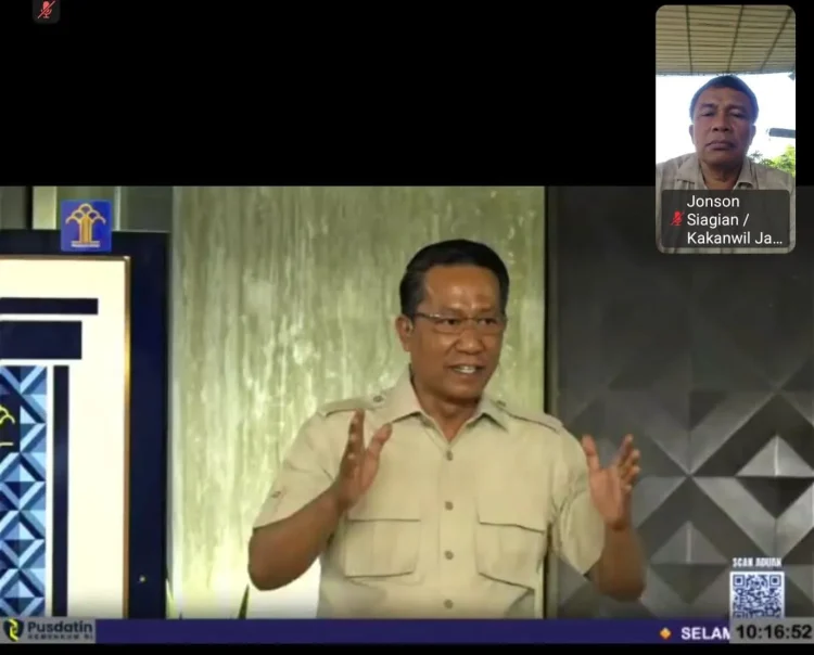 Kakanwil Kemenkum Jambi Ikuti Forum “Pasti Ada Solusi”, Perkuat Respons Pengaduan dan Layanan Publik
