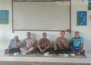 Kasat Binmas Polres Muaro Jambi Jadi Narasumber Pada Pelaksanaan MPLS di SMAN 8 Muaro Jambi