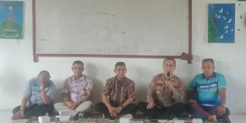 Kasat Binmas Polres Muaro Jambi Jadi Narasumber Pada Pelaksanaan MPLS di SMAN 8 Muaro Jambi