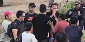 Tim Polisi Dihadang Massa saat Tertibkan PETI di Merangin