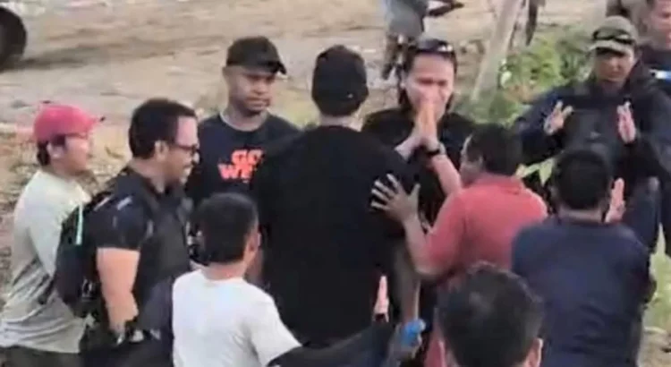 Tim Polisi Dihadang Massa saat Tertibkan PETI di Merangin