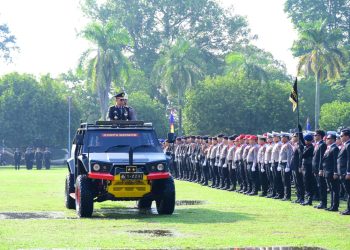 Kapolda Jambi Pimpin Upacara Hari Bhayangkara Ke-80, Teguhkan Komitmen “Polri untuk Masyarakat”