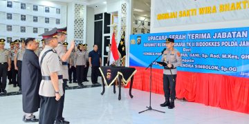 Kapolda Jambi Pimpin Sertijab Karumkit RS Bhayangkara, Perkuat Pelayanan Kesehatan Presisi untuk Masyarakat