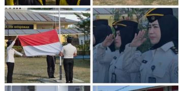 Lapas Perempuan Kelas II B Jambi Laksanakan Upacara Bendera Peringati Hari Anak Nasional 2026