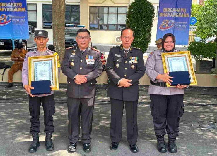 Bhabinkamtibmas Polres Bungo Raih Juara I Lomba Bhabinkamtibmas Teladan Tingkat Polda Jambi