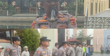 Kasi Propam Polres Tanjab Barat Tekankan Disiplin dan Etika Profesi kepada Personel Saat Apel Pagi