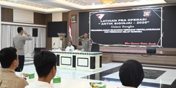 Polda Jambi Gelar Latpraops Antik Siginjai 2026, Perkuat Kesiapan Berantas Peredaran Narkoba