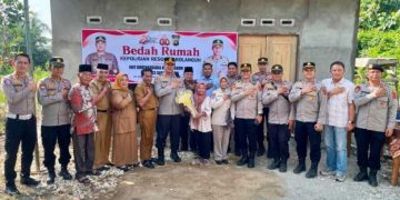 Polres Sarolangun Resmikan Program Bedah Rumah untuk Warga Kurang Mampu dalam Rangka Hari Bhayangkara ke-80