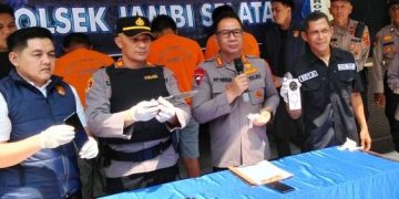 Polresta Jambi Ungkap Komplotan Curas, Tiga Pelaku Beraksi di Tujuh TKP Berhasil Diamankan