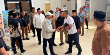 Polres Bungo Kawal Ketat Kunjungan Ketua KPU RI, Seluruh Rangkaian Kegiatan Berlangsung Aman dan Lancar