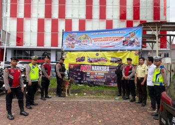 Satgas Preventif Ops Antik Siginjai 2026 Gencarkan Edukasi Bahaya Narkoba di Kawasan Mall Transmart Jambi