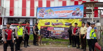 Satgas Preventif Ops Antik Siginjai 2026 Gencarkan Edukasi Bahaya Narkoba di Kawasan Mall Transmart Jambi