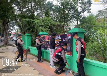 Satgas Preventif Ops Antik Siginjai 2026 Intensifkan Edukasi Bahaya Narkoba di Kawasan Telanaipura