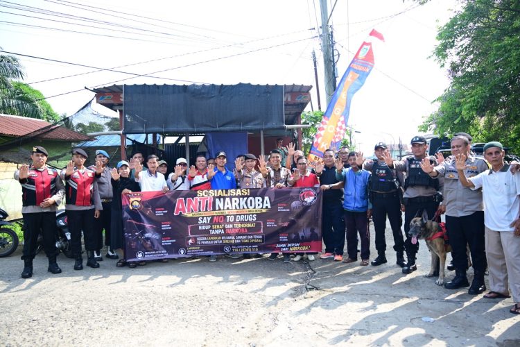 Satgas Preventif Ops Antik Siginjai 2026 Polda Jambi Gencarkan Sosialisasi Bahaya Narkoba di Danau Sipin