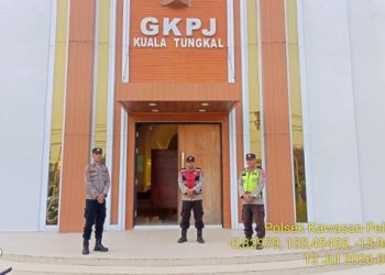 Berikan Rasa Aman kepada Jemaat, polri hadir Kawal Ibadah Minggu di GKPJ