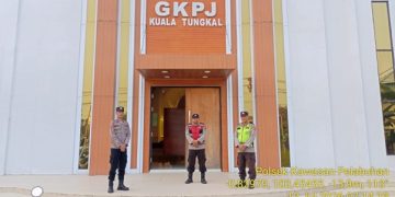 Berikan Rasa Aman kepada Jemaat, polri hadir Kawal Ibadah Minggu di GKPJ