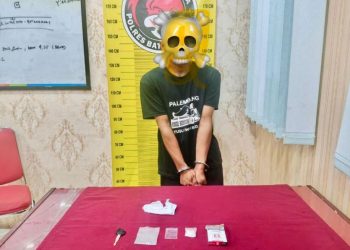 Tim Kuda Hitam Polres Batanghari Tangkap TO Operasi Antik 2026, Sita 4,51 Gram Sabu