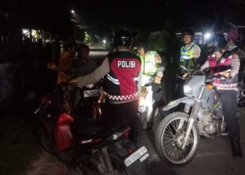 Polres Tanjab Barat Gelar Patroli Cipta Kondisi, Antisipasi Balap Liar dan Gangguan Kamtibmas