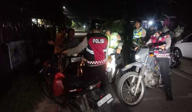 Polres Tanjab Barat Gelar Patroli Cipta Kondisi, Antisipasi Balap Liar dan Gangguan Kamtibmas