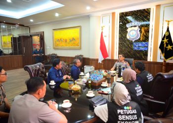 Kapolda Jambi Terima Audiensi BPS Provinsi Jambi, Perkuat Sinergi Dukung Akurasi Data Pembangunan