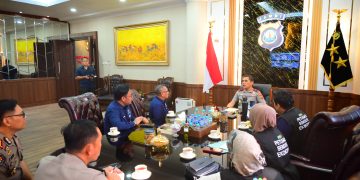 Kapolda Jambi Terima Audiensi BPS Provinsi Jambi, Perkuat Sinergi Dukung Akurasi Data Pembangunan