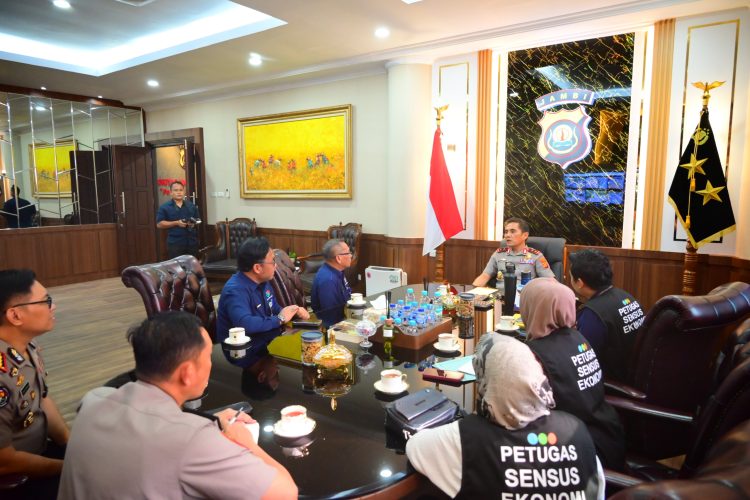 Kapolda Jambi Terima Audiensi BPS Provinsi Jambi, Perkuat Sinergi Dukung Akurasi Data Pembangunan