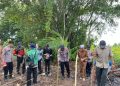 Sinergi Polri dan Masyarakat, Penanaman Jagung Hibrida Perkuat Swasembada Pangan di Tanjab Barat
