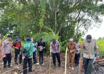 Sinergi Polri dan Masyarakat, Penanaman Jagung Hibrida Perkuat Swasembada Pangan di Tanjab Barat