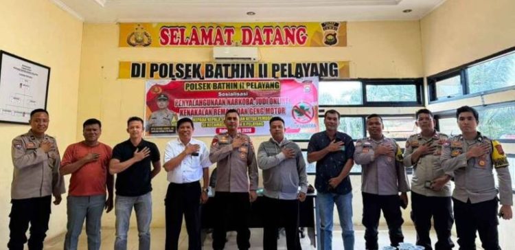 Polsek Bathin II Pelayang Gandeng Pemerintah dan Sekolah Cegah Narkoba, Judi Online, Kenakalan Remaja, dan Geng Motor