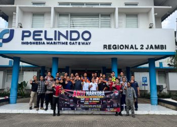 Personel Ops Antik Siginjai 2026 Gelar Sosialisasi dan Deteksi Dini di PT Pelindo Jambi