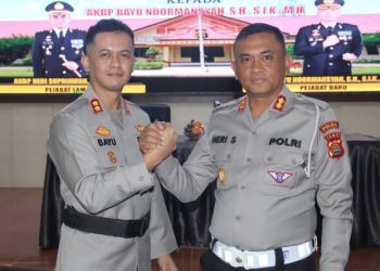 AKBP Bayu Noormansyah Resmi Jabat Kapolres Muaro Jambi, Siap Lanjutkan Penguatan Pelayanan Presisi